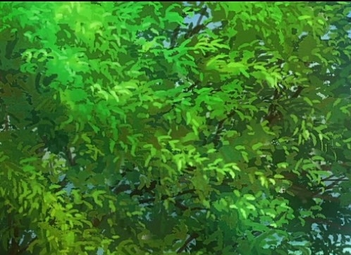 儿童手指画素材空白